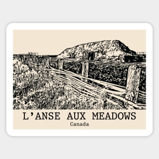 L’Anse aux Meadows - Canada Sticker
